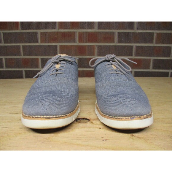 Cole Haan Zerogrand Stitchlite Wingtip Oxford Shoes Mens 9 M Gray C24944
